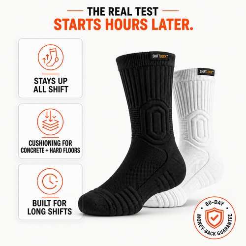 ShiftLock™ Work Socks