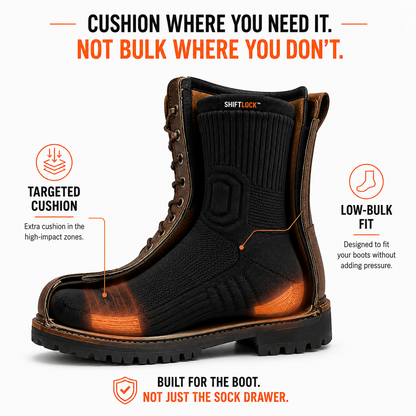 ShiftLock™ Work Socks