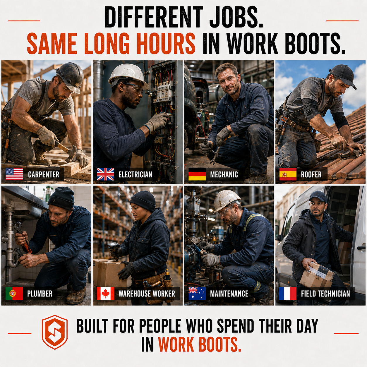 ShiftLock™ Work Socks